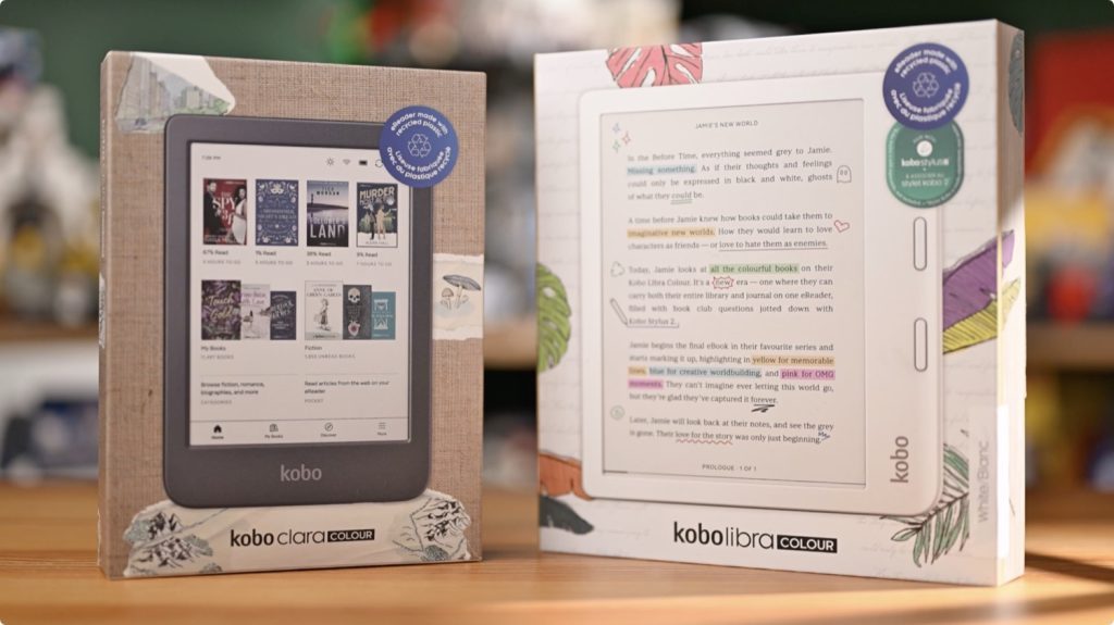 Kobo Clara Libra Colour 彩色 電子書閱讀器 開箱