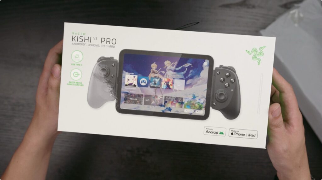 Razer Kishi V3 Pro XL 開箱 評測 iPhone iPad PS5 Xbox 遊戲 主機 測試 掌機