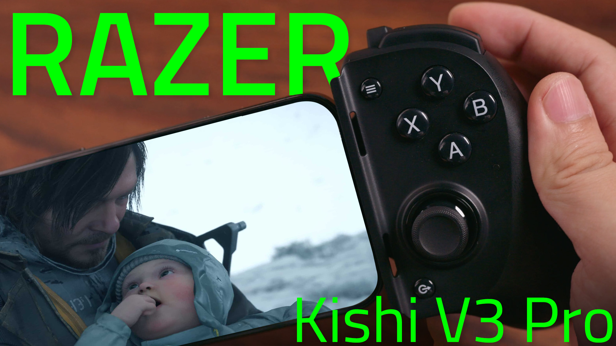 Razer Kishi V3 Pro XL 開箱 評測 iPhone iPad PS5 Xbox 遊戲 主機 測試 掌機 死亡擱淺 2
