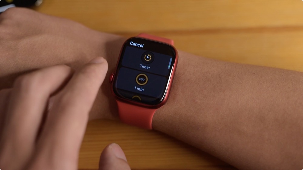 Apple Watch Series 7 蘋果 手錶 開箱 評測 測評 測試 健康 紅色 product red 電子鎖 Apple Pay 發票 載具 導航 應用 購買 心得