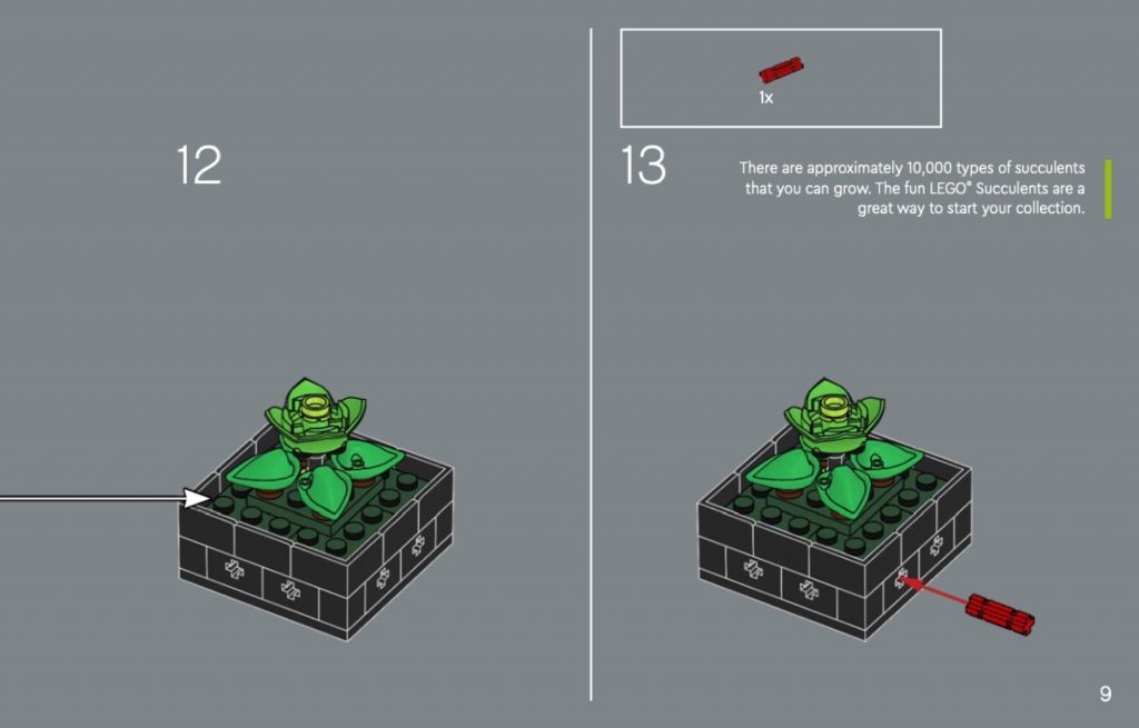 樂高 10311 LEGO 蘭花 說明書 翻譯 中文